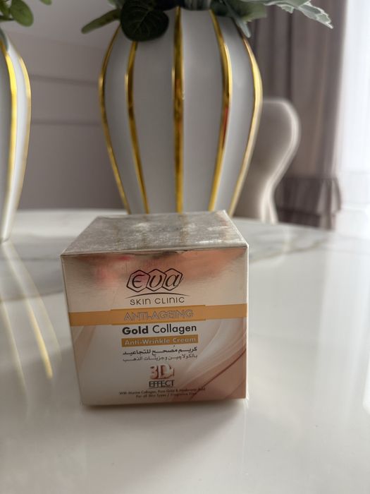 Eva Skin Clinic Gold Collagen – Krem przeciwzmarszczkowy 3D (Nowy)