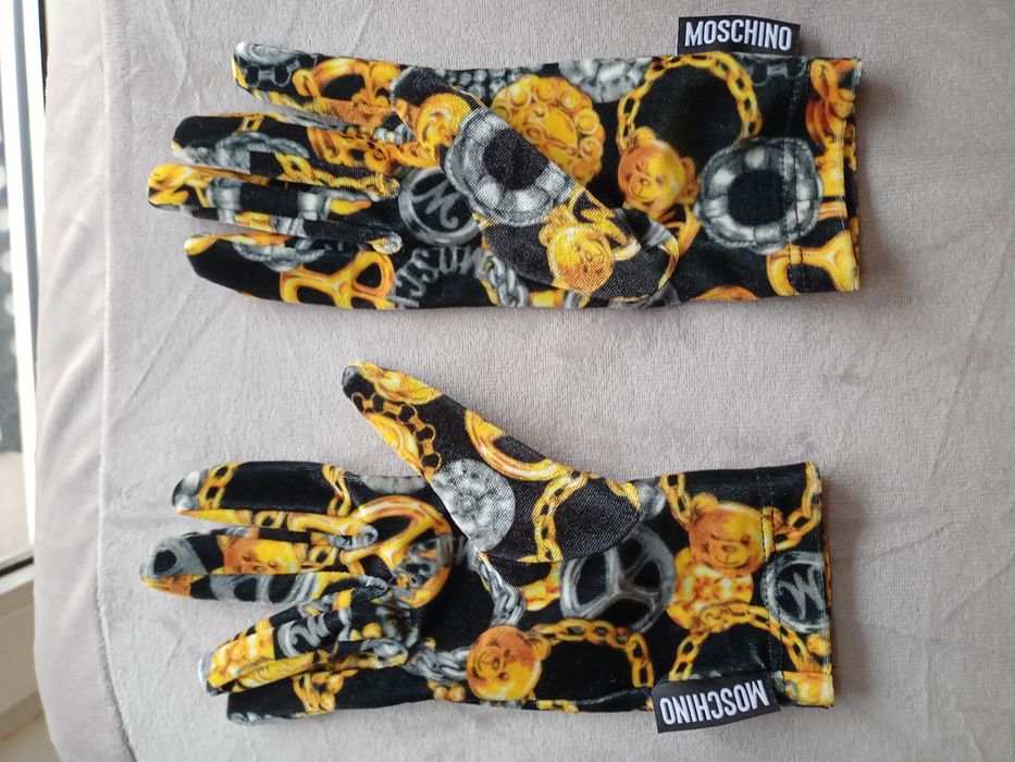 Rękawiczki damskie Moschino