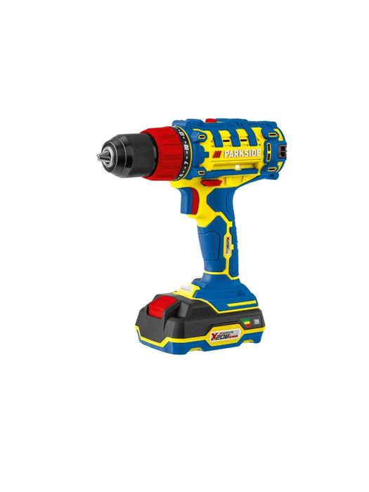 Berbequim com bateria e carregador 20V edição especial parkside
