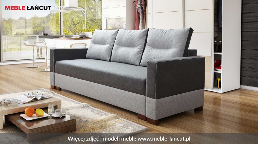 Promocja Kanapa Sofa Ines III -sprężyna-bonel, transport do 80km*