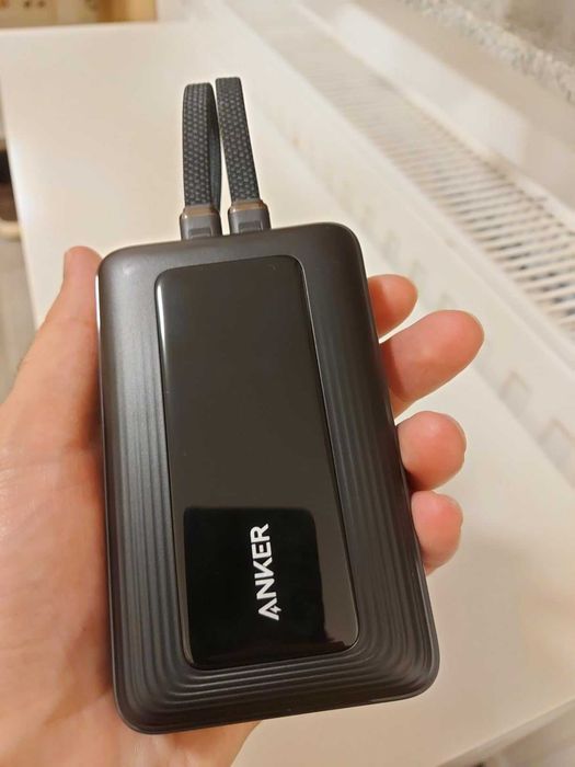 Power Bank Anker Zolo 20.000mAh 45W com Cabos USB-C
