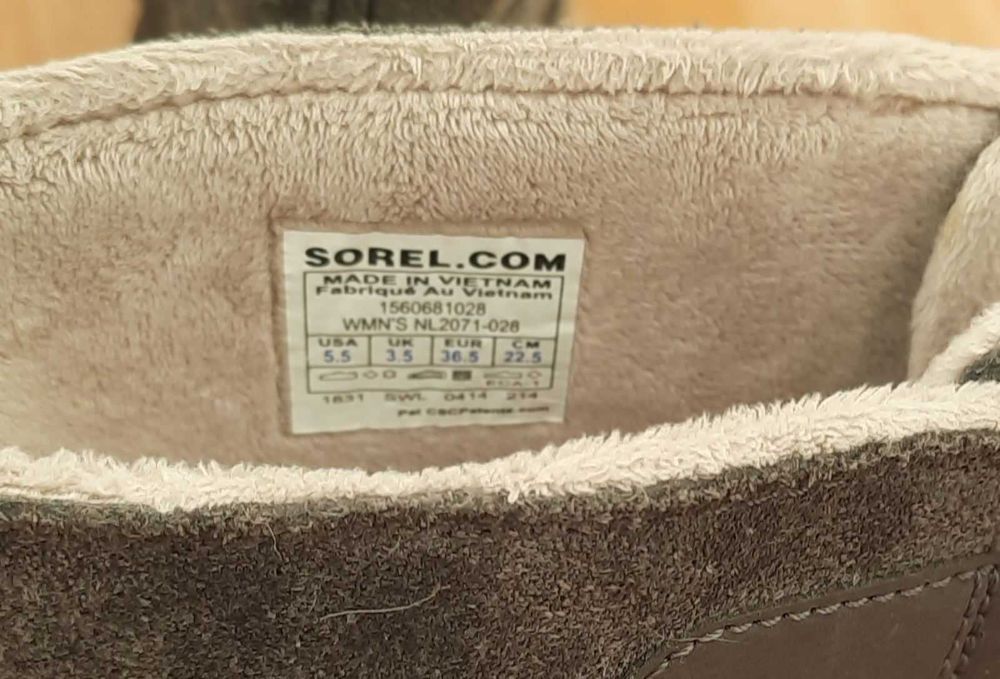 Черевики дитячі Sorel 36 розмір