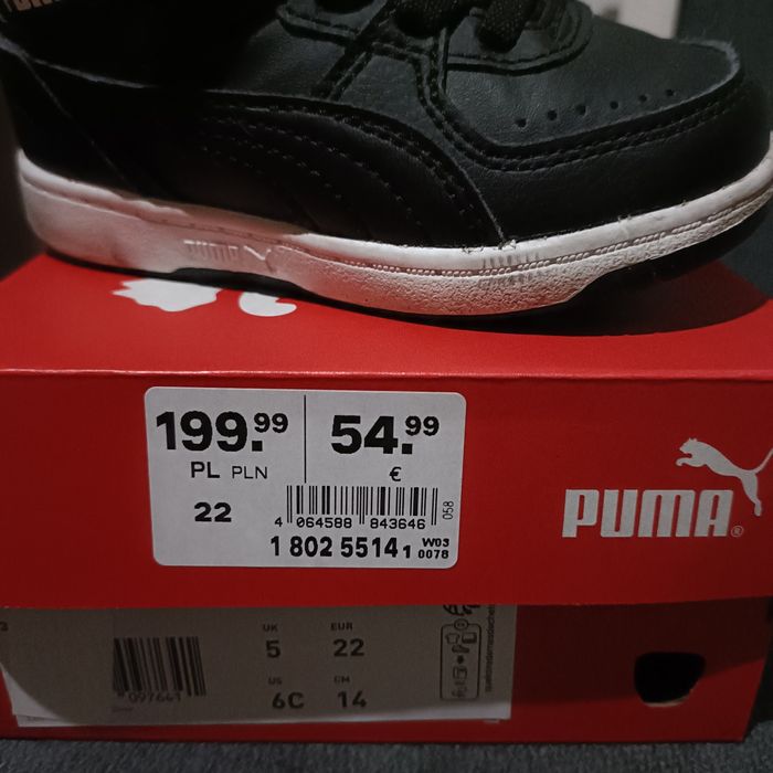 Buciki ocieplane chłopięce PUMA