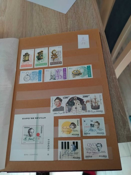 Klaster ze znaczkami oferta dla filatelistów