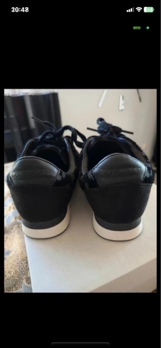 Sneakersy Calvin Klein 38 futerko