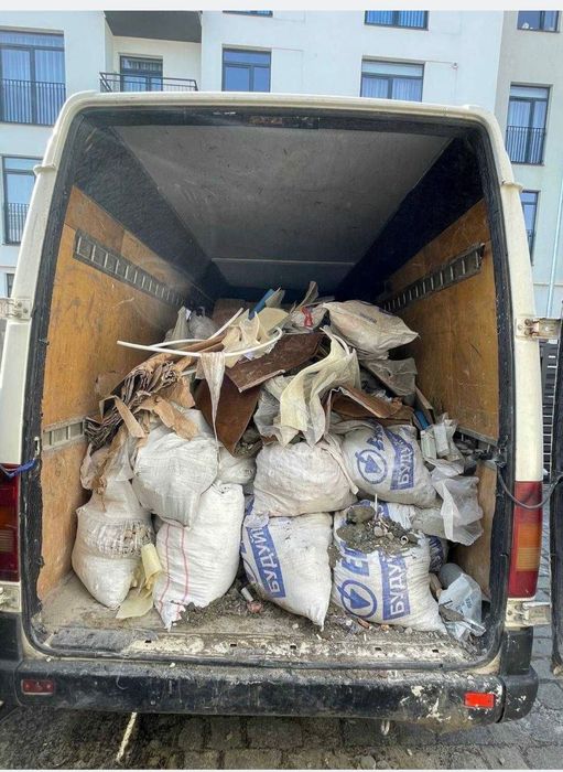 Вивіз сміття Вінниця вывоз мусора старих меблів Грузчики зіл газель