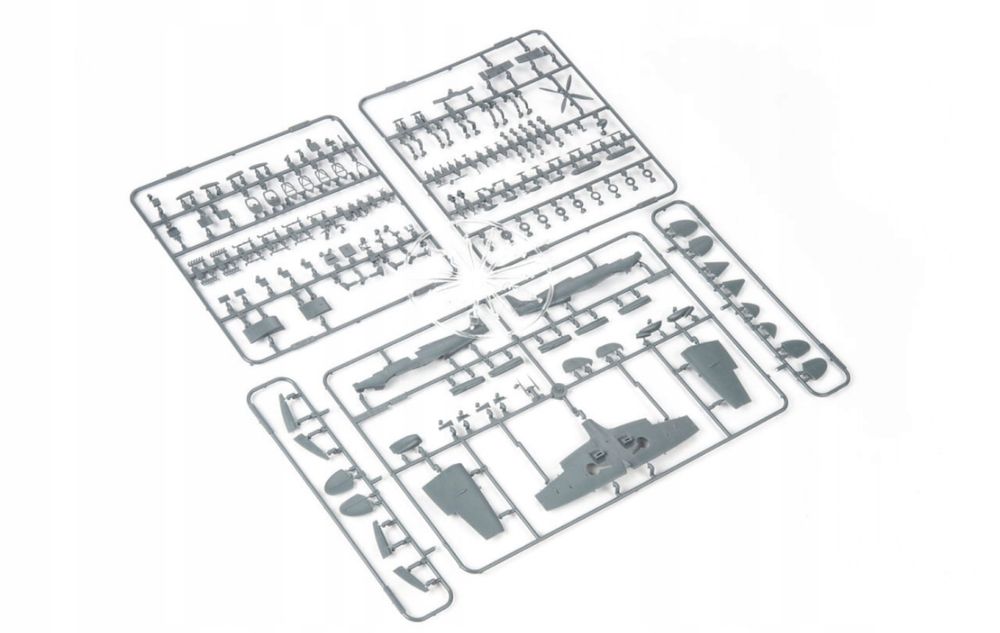 Eduard 7473 model 1:72 samolot Spitfire Mk.IXc Late