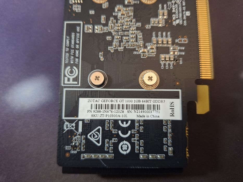 Karta graficzna Zotac 1030 2 GB DDR5