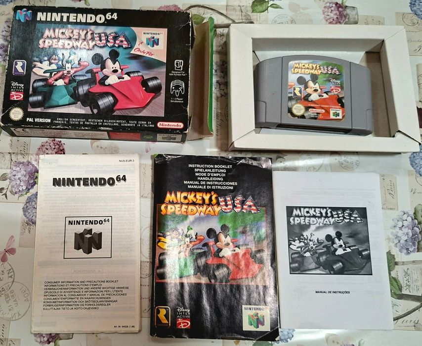 Mickey Speedway Usa Nintendo 64