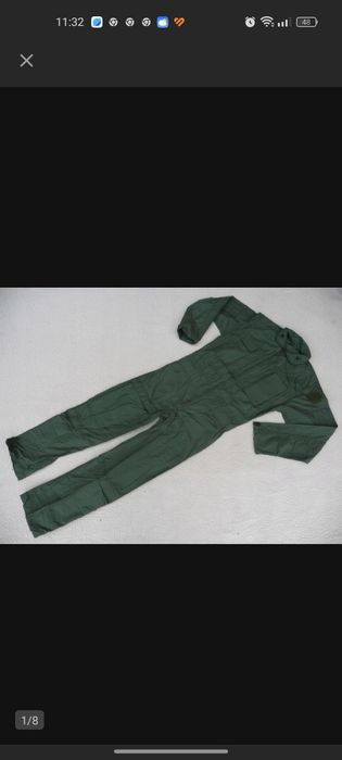 Ubiór czołgisty zielony