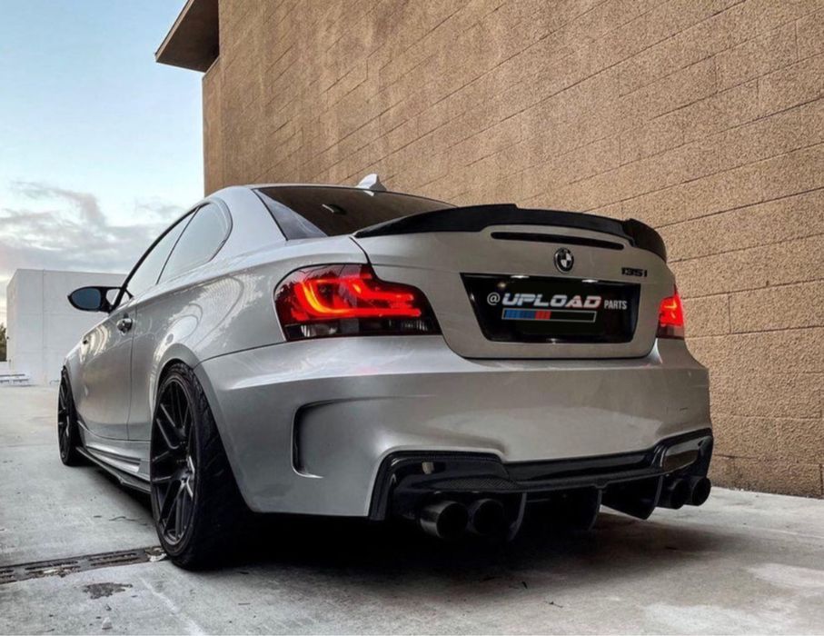 Spoiler BMW Serie 1 Coupe Cabrio e82/e88 Aileron Lip Aba Pala Extensão