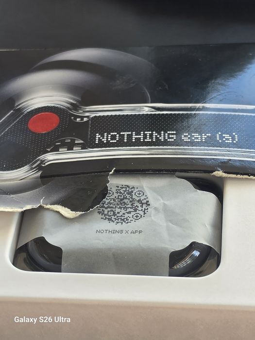 Fones  nothing com a caixa aberta novos sem uso