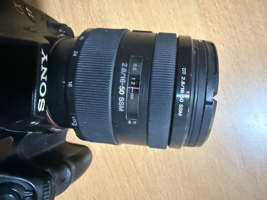 Kit Fotográfico Sony Alpha a77 (Corpo + Lentes + Flash) - Excelente Estado