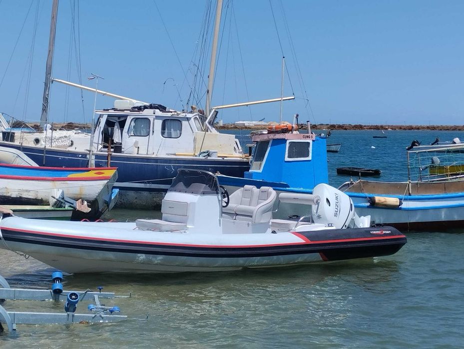Semi-rigido Hydrosport RIB646 ano 2026 barco de serviço, disponível Setembro