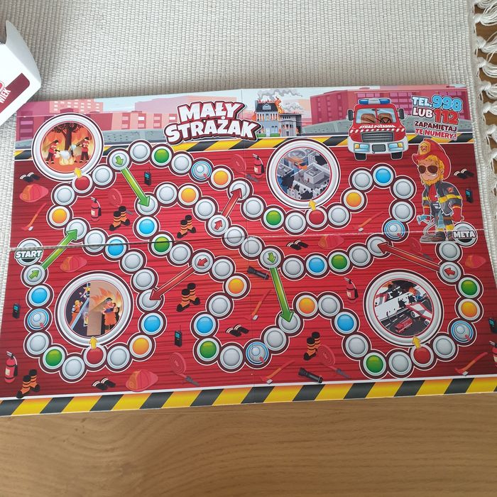 Gra planszowa Mały Strażak