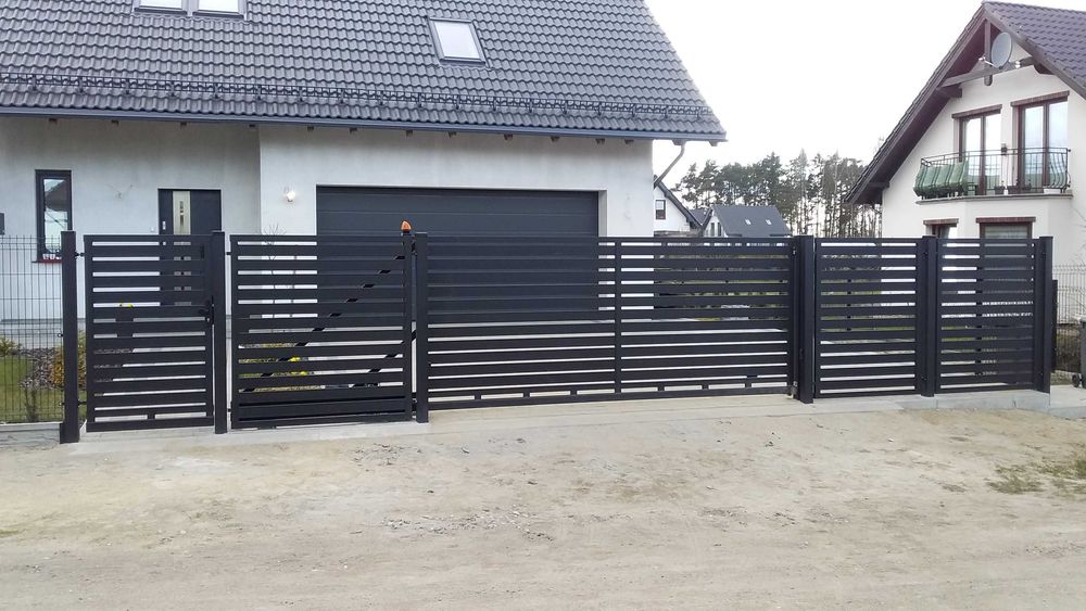Ogrodzenia palisadowe, bramy, furtki- materiał plus montaż . PRODUCENT