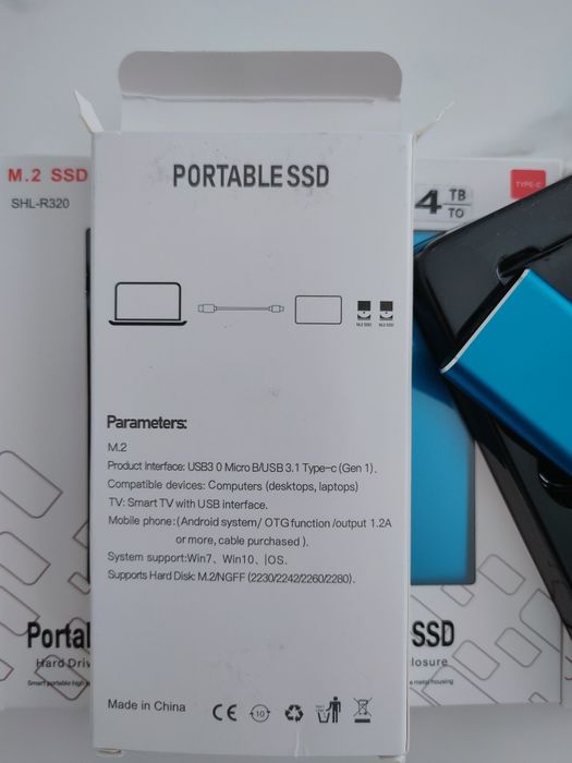 Зовнішній накопичувач SSD обсягом від 1Tb