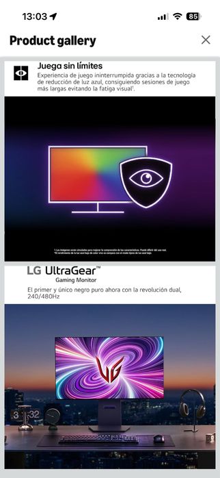 Monitot Lg 32 oled aceito trocas