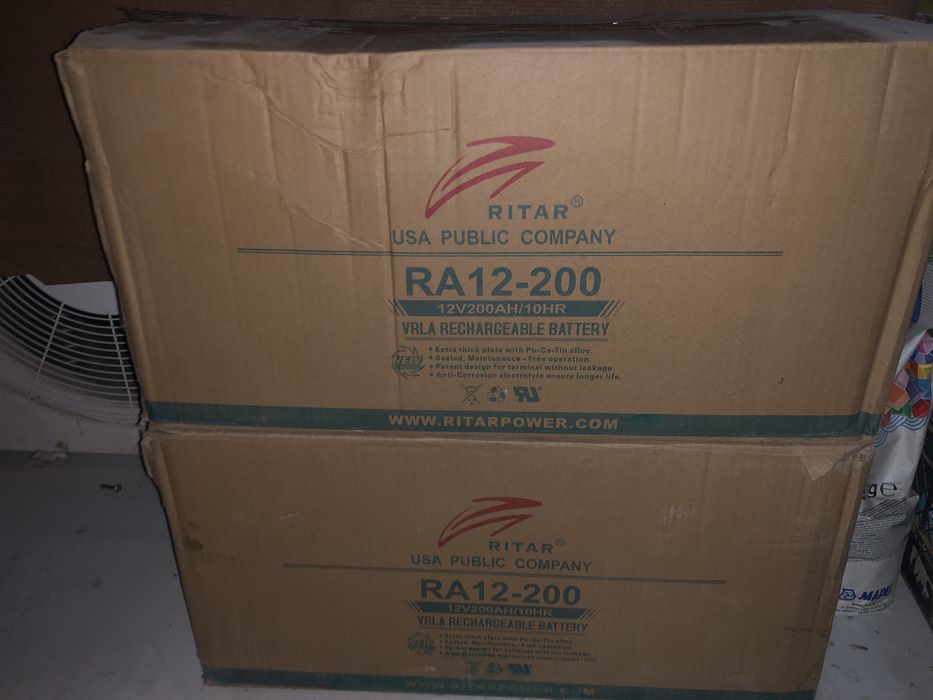 Аккумуляторная батарея AGM RITAR RA12-200