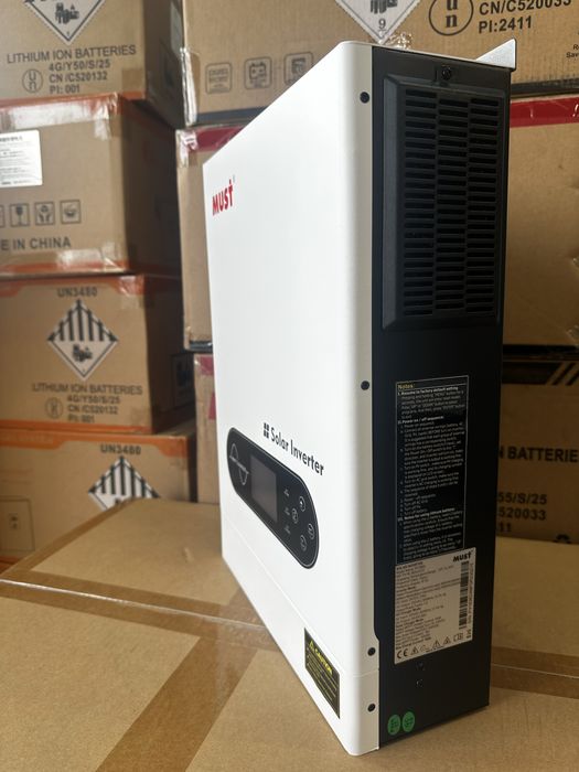 Солнечный инвертор MUST PV18-3024  V180, 3.6 кВт, 24В (MPPT)