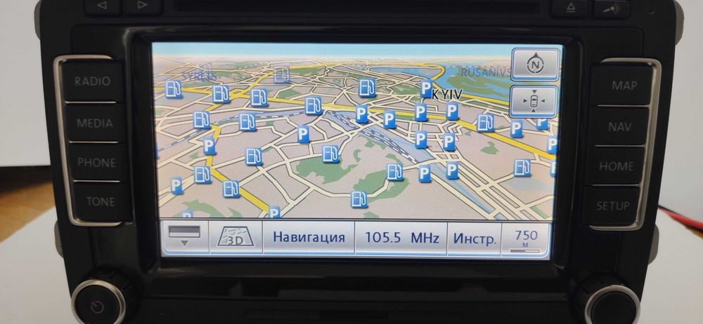 Штатная магнитола RNS510 для  Volkswagen