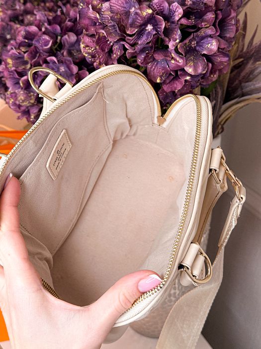 Torebka LV Louis Vuitton beżowa markowa miękka