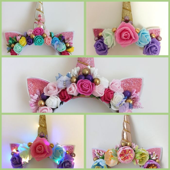 Акція! Дитячий обруч єдинорог світиться одноріг крила единорог крылья