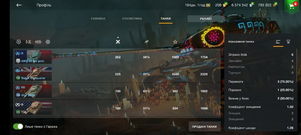 Продам аккаунт Wot Blitz, куча премов, 18 выкачаных десяток , 10+К боё