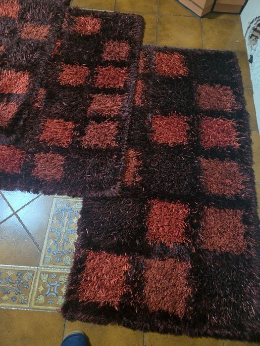Conjunto de tapetes para quarto