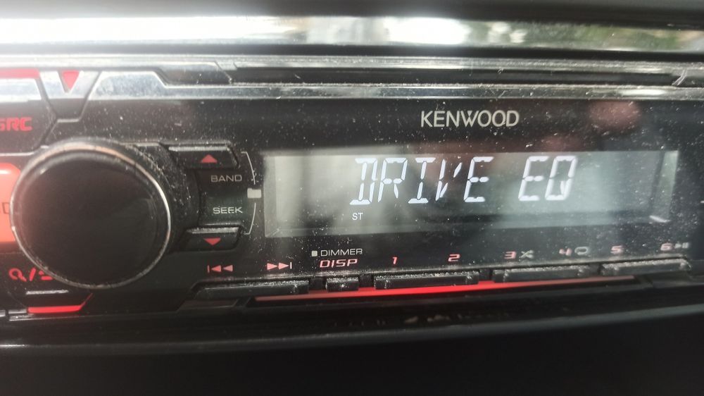 KENWOOD KMM-102 radio samochodowe USB