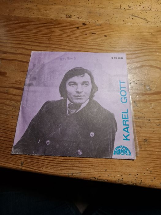Mała płyta winylowa Karel Gott