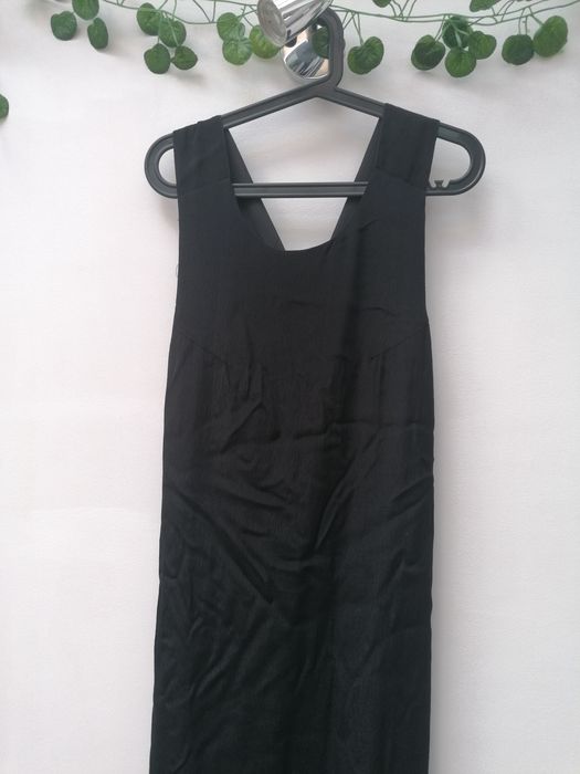 Vestido Preto de Alças Grossas