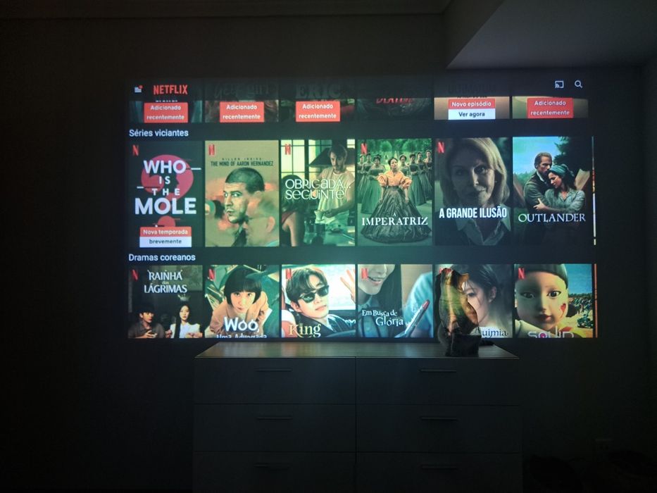 Projetor Alfawise Q9 1080P Full HD Smart Home