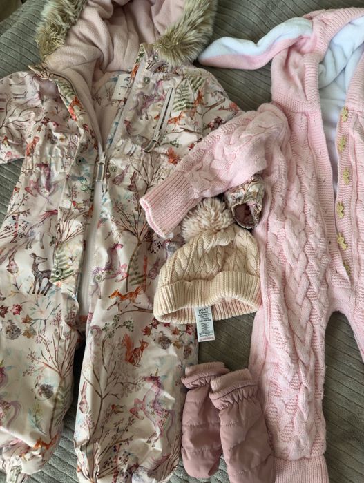 Roupas quentinhas para menina — tudo por 15€