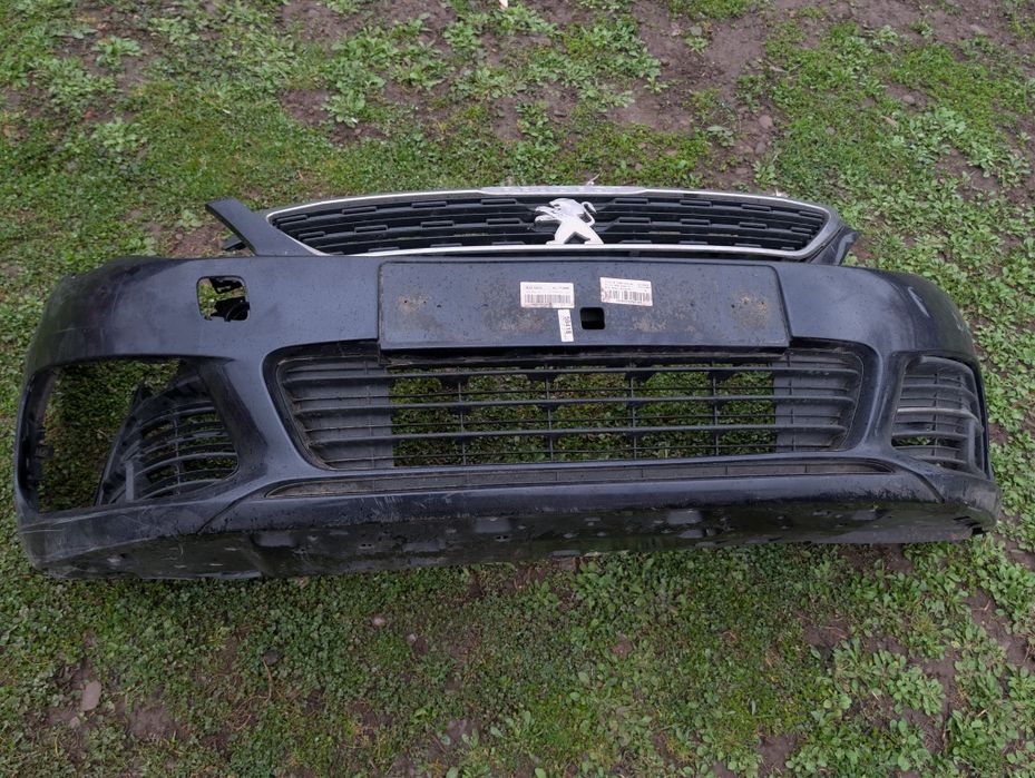 Передній бампер фари peugeot 308 т9 рестайл