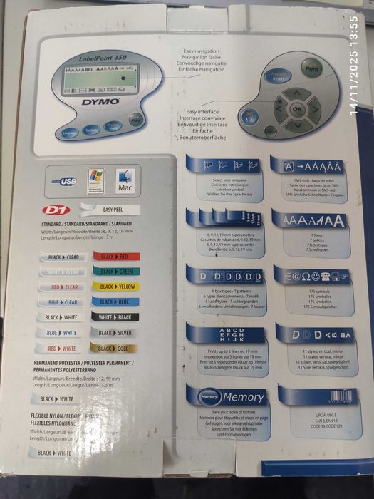 Etiquetadora Dymo LabelPoint 350