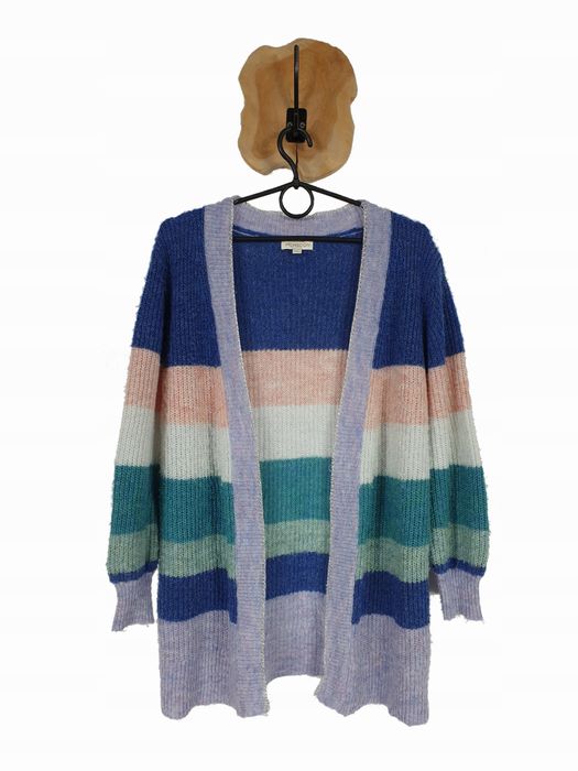Sweter w paski Monsoon S 36 8 kardigan