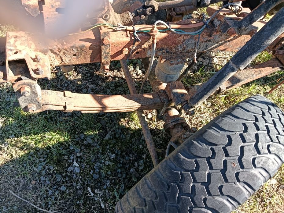 Części UAZ mosty i skrzynia