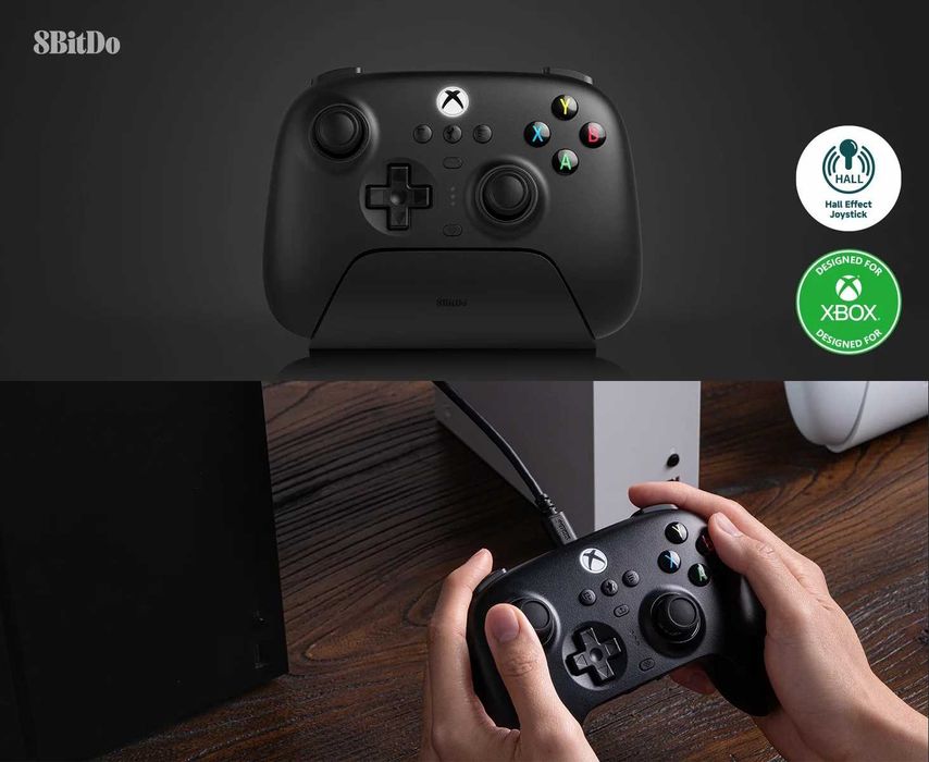 Геймпад 8Bitdo Ultimate 3 White/Black + Док-станція
