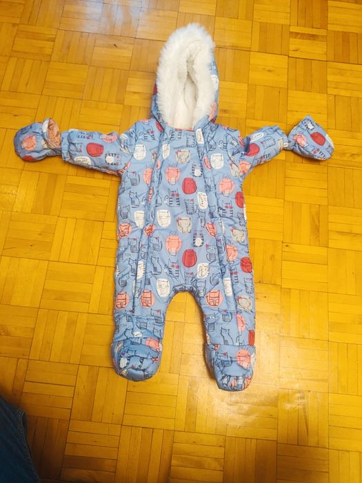 Kombinezon zimowy 0-3 miesiecy