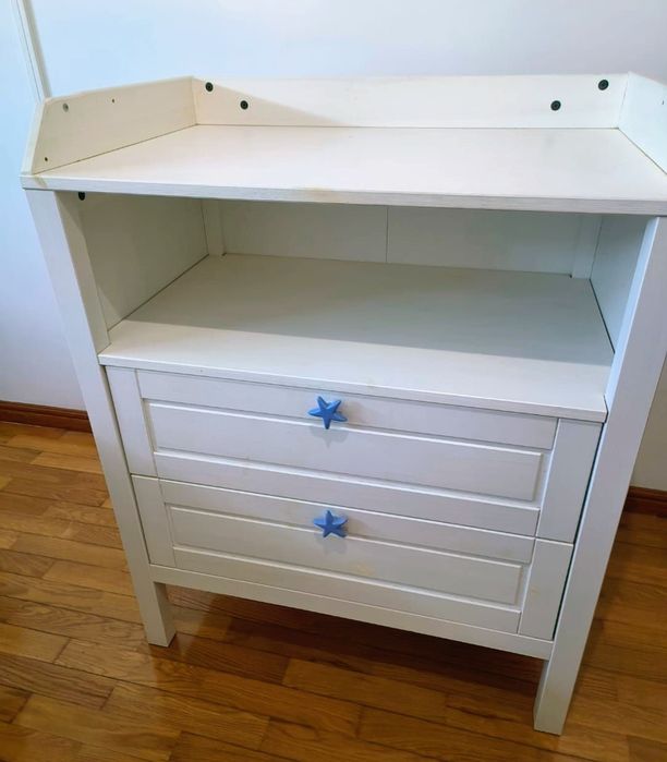 Cómoda vestidor branco