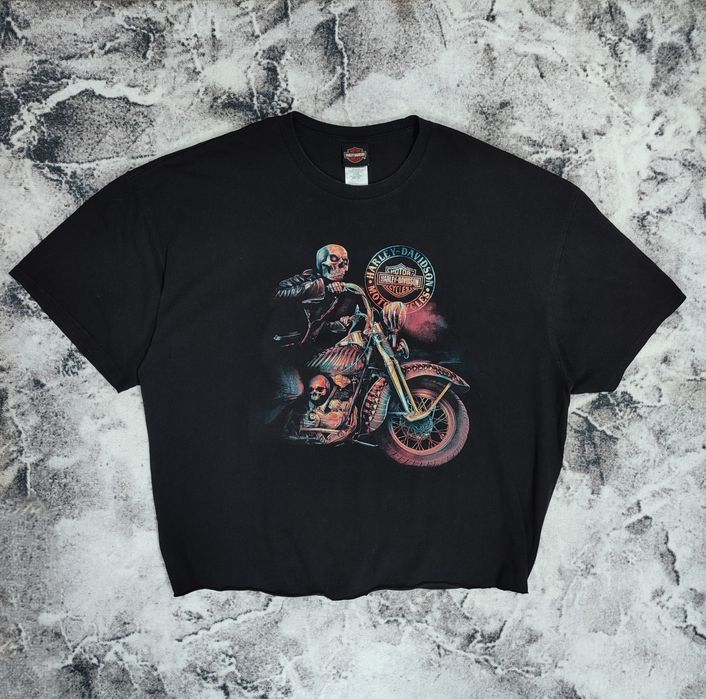 Harley Davidson футболка оверсайз мото Харлей Девідсон