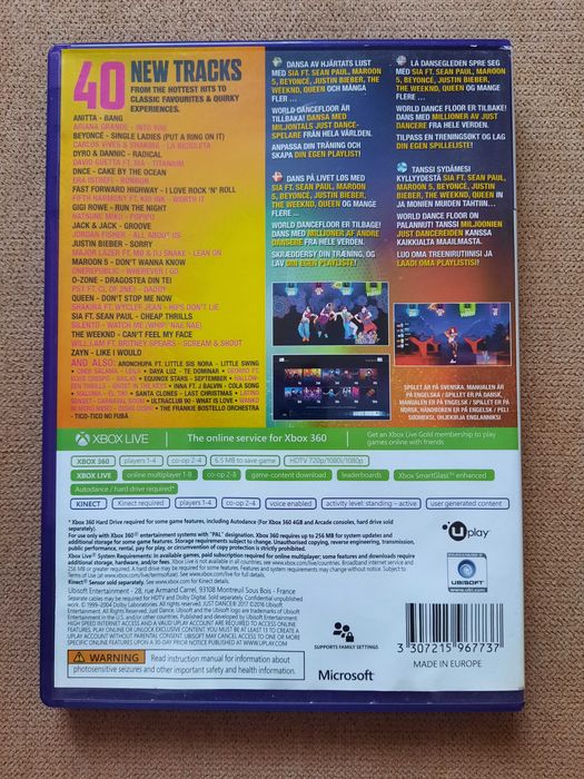 Just Dance 2017 Xbox 360
