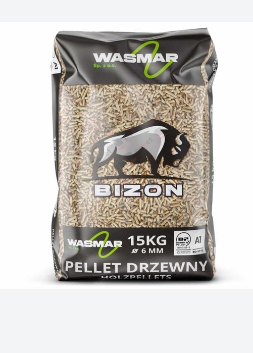 Pellet palet drzewny lava igła Bizon Certyfikat A1