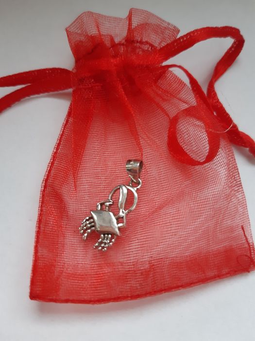 Srebrna zawieszka Rak zodiak srebro 925