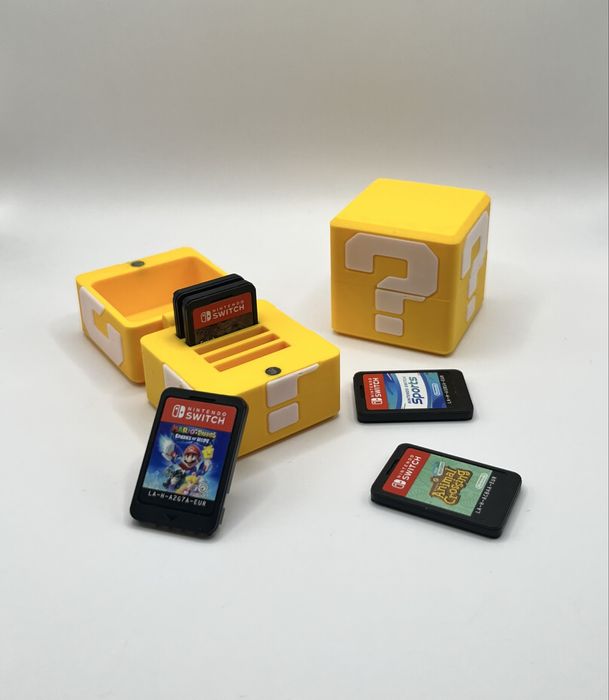 Pojemnik na gry Nintendo Switch - W stylu Mario