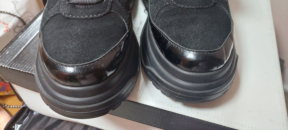 Кроссовки, туфли кожа 37размер