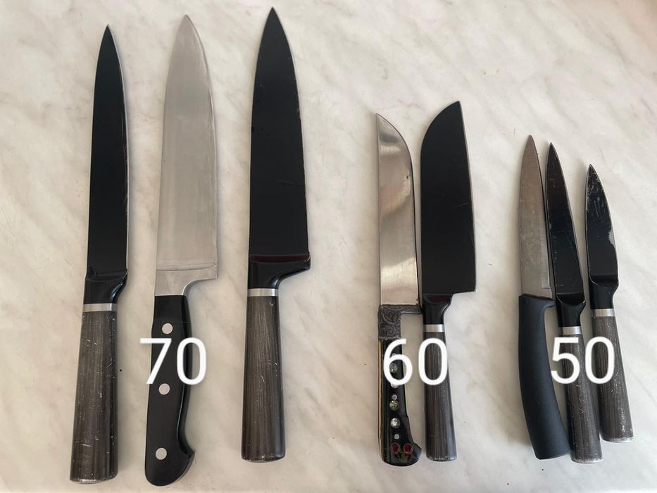 Заточка кухонних ножів, ножів для м'ясорубок, заточка ножей