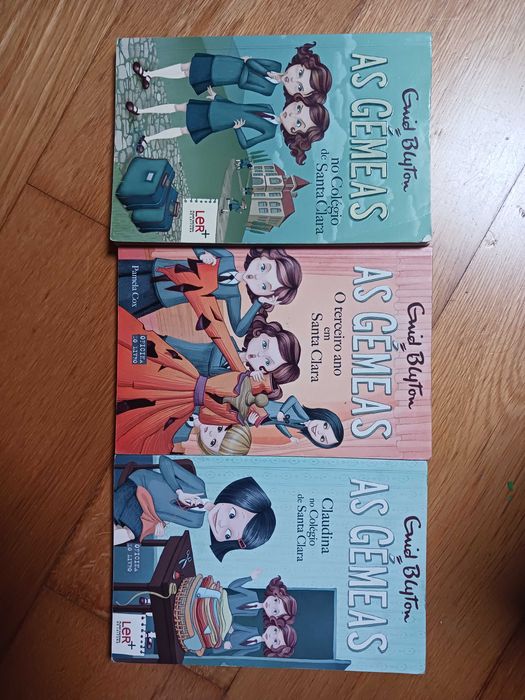 Livros coleção Gémeas