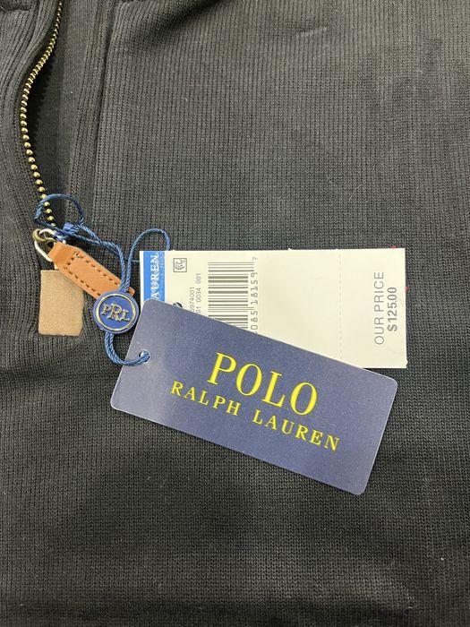 Polo Ralph Lauren Half-Zip Sweater – Black